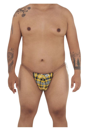CandyMan Underwear Invisible Micro Men's Plus Size G-String available at www.MensUnderwear.io - 19