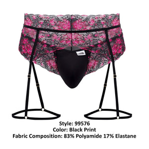 CandyMan Underwear Lace Garter Men's Thongs available at www.MensUnderwear.io - 8