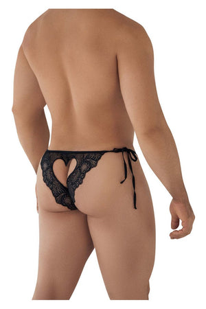 CandyMan Underwear Lace Heart Men's Bikini available at www.MensUnderwear.io - 2