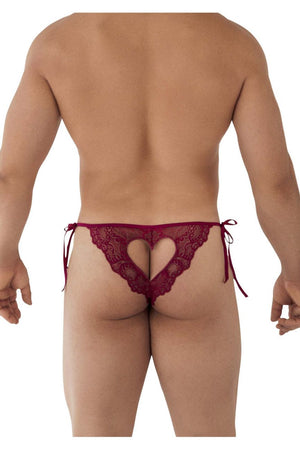 CandyMan Underwear Lace Heart Men's Bikini available at www.MensUnderwear.io - 9