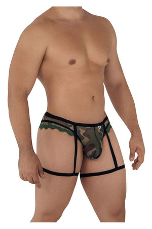 CandyMan Underwear Garter Camo Men's Thongs available at www.MensUnderwear.io - 4