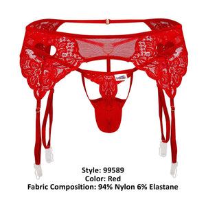 CandyMan Underwear Lace Garter Men's G-String available at www.MensUnderwear.io - 14