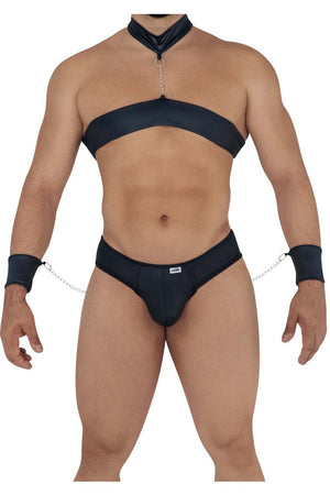 CandyMan Underwear Two-Piece Harness Men's Thongs available at www.MensUnderwear.io - 2