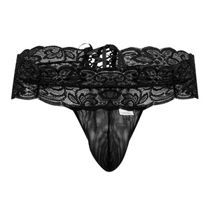 CandyMan Underwear Men's Plus Size Lace Thongs available at www.MensUnderwear.io - 4