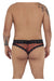 CandyMan Underwear Mesh-Lace Men's Plus Size Thongs available at www.MensUnderwear.io - 1