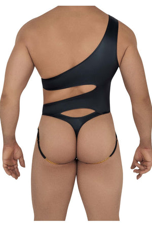 CandyMan Underwear One Shoulder Men's Bodysuit available at www.MensUnderwear.io - 2