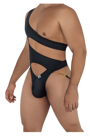 CandyMan Underwear One Shoulder Men's Bodysuit available at www.MensUnderwear.io - 3