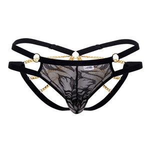 CandyMan Underwear Lace and Chain Men's Bikini available at www.MensUnderwear.io - 4