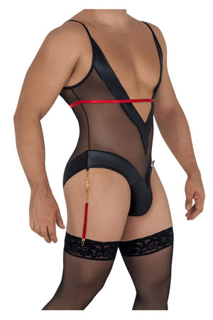 CandyMan Underwear Mesh Men's Bodysuit available at www.MensUnderwear.io - 3