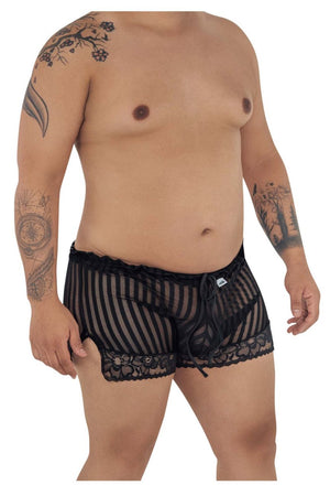 CandyMan Underwear Plus Size Men's Lounge Pajama Shorts available at www.MensUnderwear.io - 3