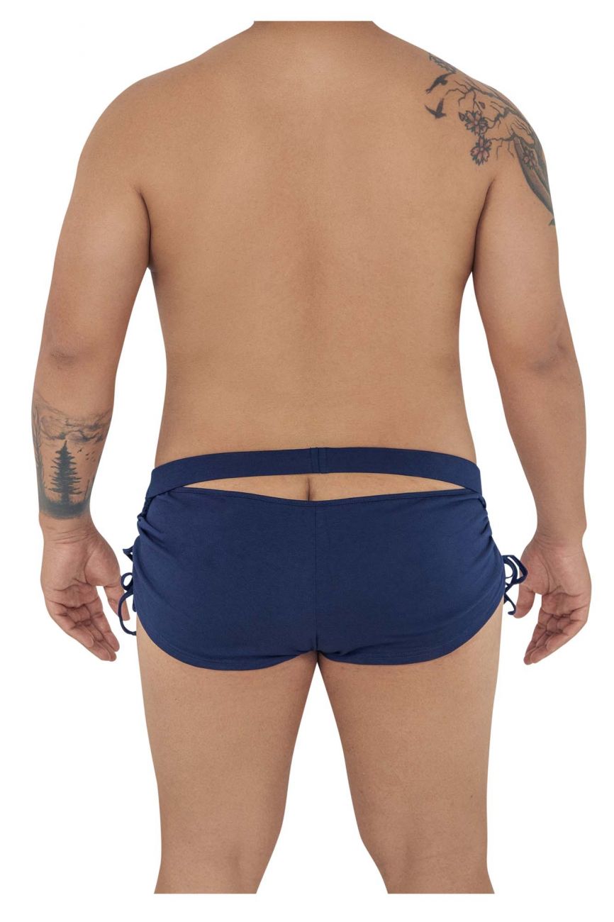 CandyMan Underwear Plus Size Men's Lounge Pajama Shorts available at www.MensUnderwear.io - 1
