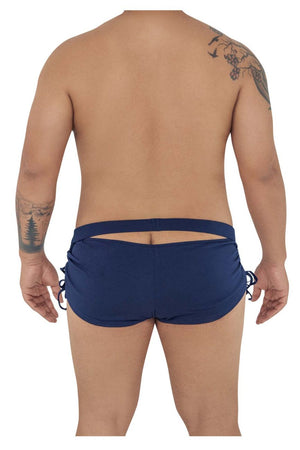 CandyMan Underwear Plus Size Men's Lounge Pajama Shorts available at www.MensUnderwear.io - 2
