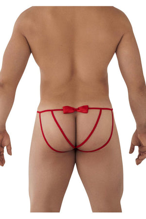CandyMan Underwear Bow Jockstrap available at www.MensUnderwear.io - 12