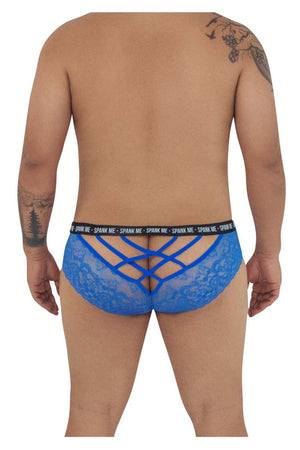 CandyMan Underwear Spank Me Plus Size Men's Lace Briefs available at www.MensUnderwear.io - 14