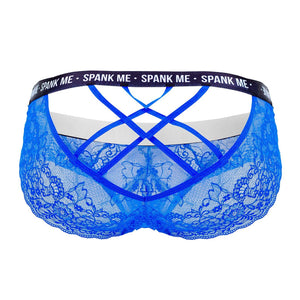 CandyMan Underwear Spank Me Plus Size Men's Lace Briefs available at www.MensUnderwear.io - 18
