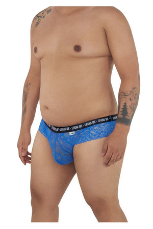 CandyMan Underwear Spank Me Plus Size Men's Lace Briefs available at www.MensUnderwear.io - 15