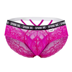 CandyMan Underwear Spank Me Plus Size Men's Lace Briefs available at www.MensUnderwear.io - 10