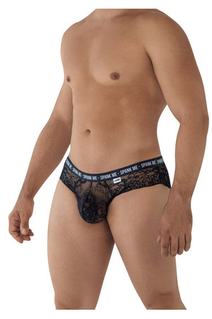 CandyMan Underwear Spank Me Men's Lace Briefs available at www.MensUnderwear.io - 3