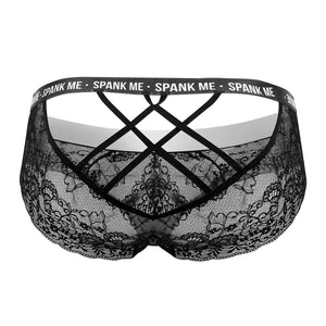 CandyMan Underwear Spank Me Men's Lace Briefs available at www.MensUnderwear.io - 6