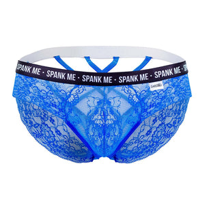 CandyMan Underwear Spank Me Men's Lace Briefs available at www.MensUnderwear.io - 19