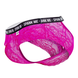 CandyMan Underwear Spank Me Men's Lace Briefs available at www.MensUnderwear.io - 13