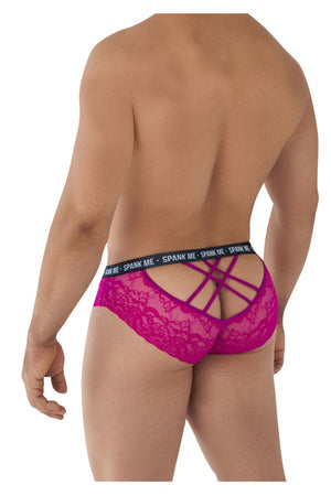 CandyMan Underwear Spank Me Men's Lace Briefs available at www.MensUnderwear.io - 11
