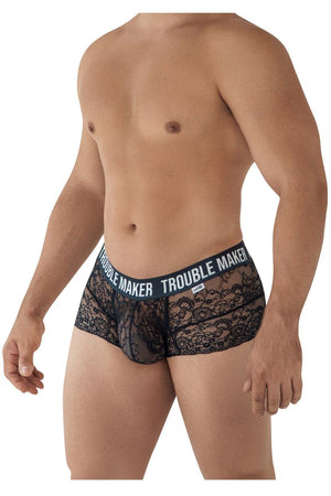 CandyMan Underwear Trouble Maker Men's Lace Trunks available at www.MensUnderwear.io - 3