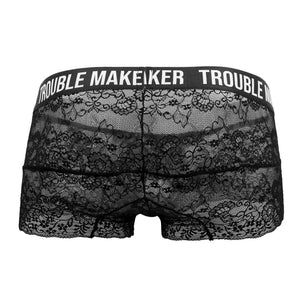 CandyMan Underwear Trouble Maker Men's Lace Trunks available at www.MensUnderwear.io - 6