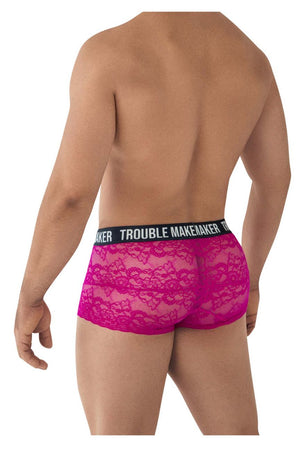 CandyMan Underwear Trouble Maker Men's Lace Trunks available at www.MensUnderwear.io - 9