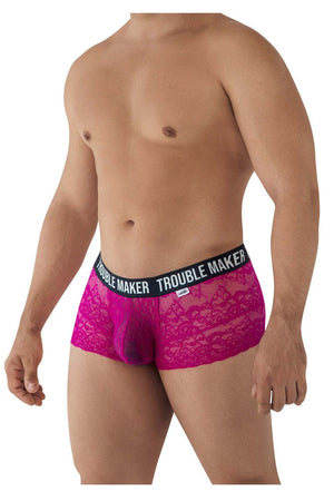 CandyMan Underwear Trouble Maker Men's Lace Trunks available at www.MensUnderwear.io - 10