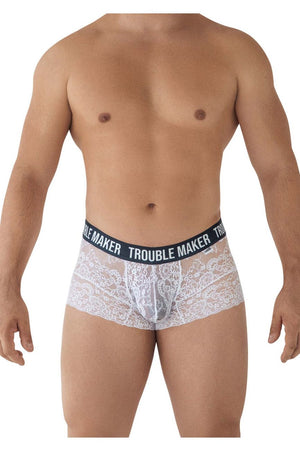 CandyMan Underwear Trouble Maker Men's Lace Trunks available at www.MensUnderwear.io - 22