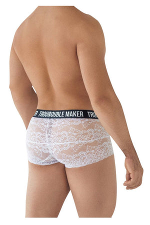 CandyMan Underwear Trouble Maker Men's Lace Trunks available at www.MensUnderwear.io - 23