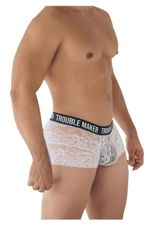 CandyMan Underwear Trouble Maker Men's Lace Trunks available at www.MensUnderwear.io - 24