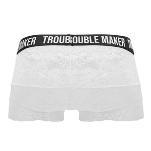 CandyMan Underwear Trouble Maker Men's Lace Trunks available at www.MensUnderwear.io - 27