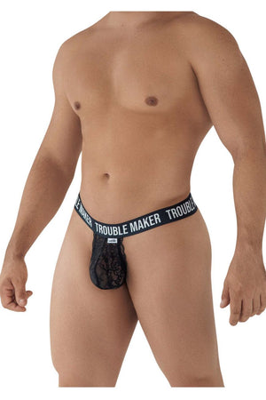CandyMan Underwear Trouble Maker Men's Lace Thongs available at www.MensUnderwear.io - 3