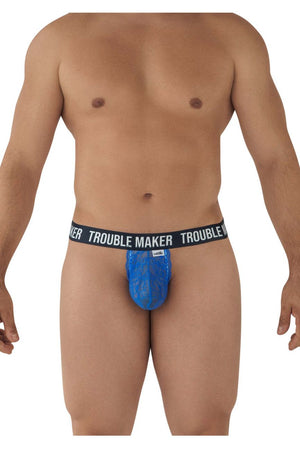 CandyMan Underwear Trouble Maker Men's Lace Thongs available at www.MensUnderwear.io - 13