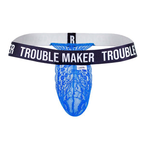 CandyMan Underwear Trouble Maker Men's Lace Thongs available at www.MensUnderwear.io - 16
