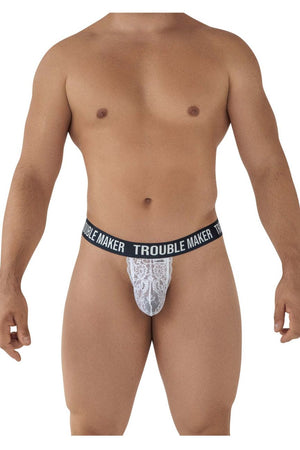CandyMan Underwear Trouble Maker Men's Lace Thongs available at www.MensUnderwear.io - 19