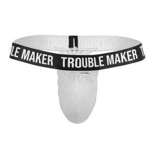 CandyMan Underwear Trouble Maker Men's Lace Thongs available at www.MensUnderwear.io - 22