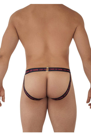 CandyMan Underwear Stop Staring Lace Jockstrap available at www.MensUnderwear.io - 3