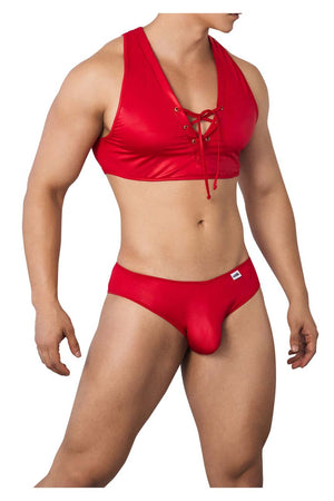 CandyMan Underwear Men's Playful Top and Brief Set