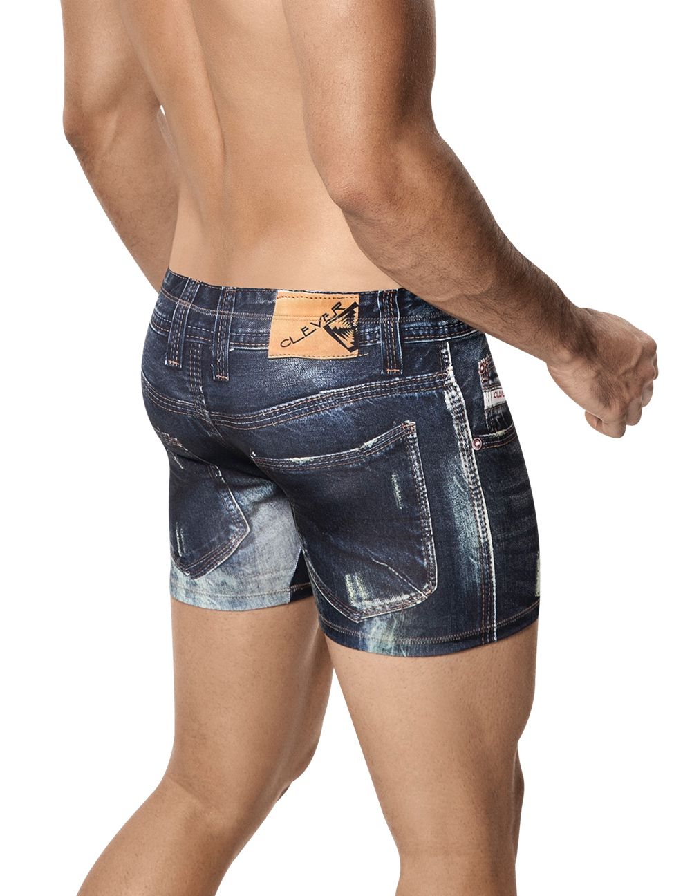 Clever Underwear Denim Jean Boxer