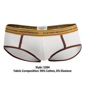 Clever Men's Attractive Piping Briefs
