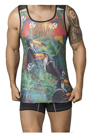 Men's tank tops - Clever Underwear Toucan Tank Top available at MensUnderwear.io - Image 3