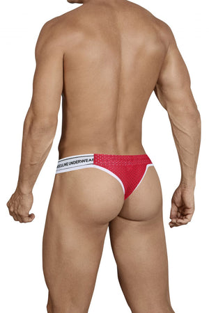 Men's underwear - Clever Underwear Attitude Mesh Thongs 3 available at MensUnderwear.io