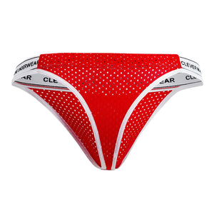 Men's underwear - Clever Underwear Attitude Mesh Thongs 7 available at MensUnderwear.io