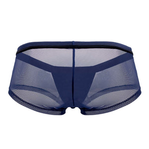 Male underwear model wearing Clever Underwear Strage Trunks available at MensUnderwear.io