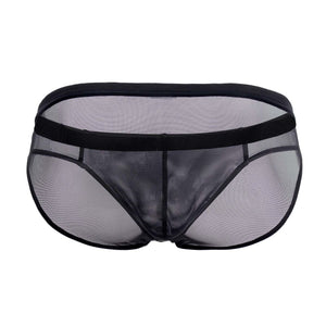 Male underwear model wearing Clever Underwear Strage Briefs available at MensUnderwear.io