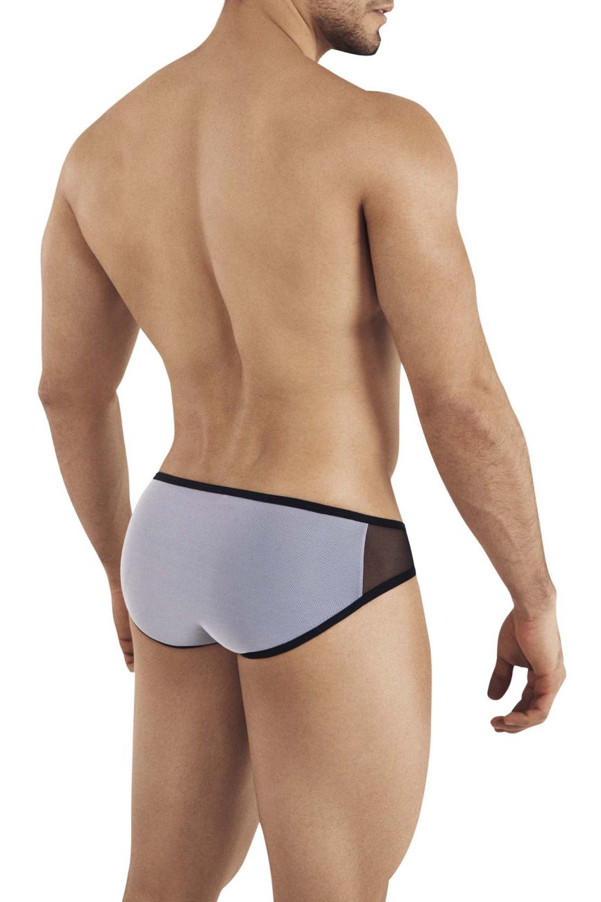Male underwear model wearing Clever Underwear Eccentric Briefs available at MensUnderwear.io