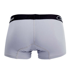 Male underwear model wearing Clever Underwear Lowa Trunks available at MensUnderwear.io